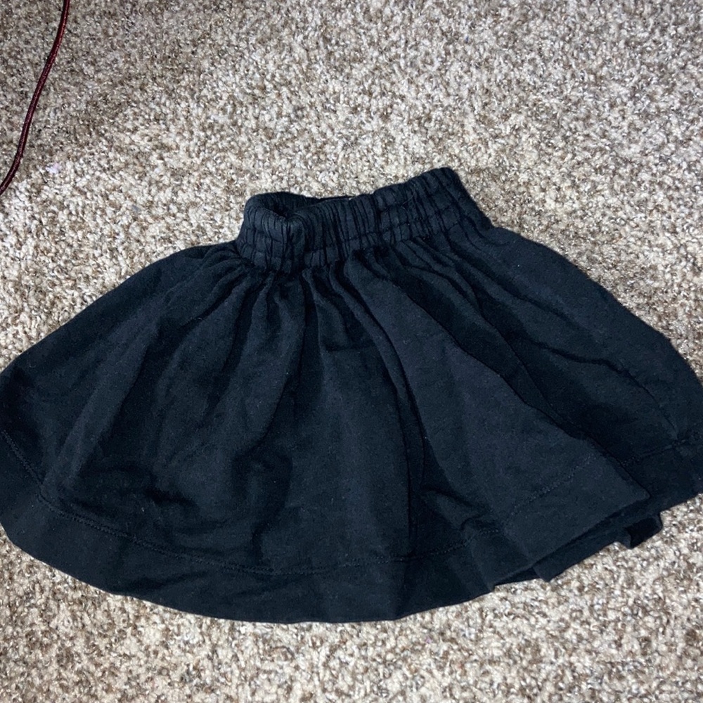 Black skirt